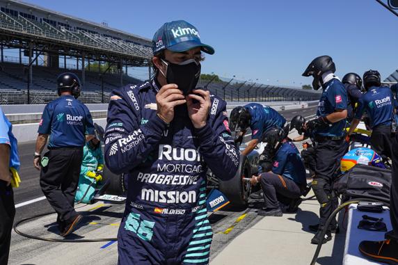 Fernando Alonso, tras las 500 Millas de Indianápolis