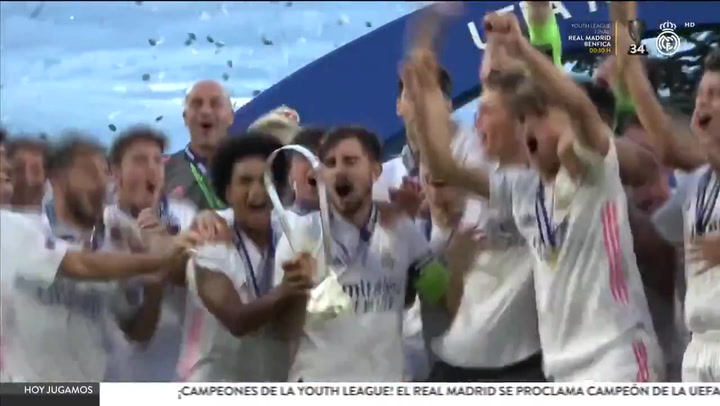 El Reall Madrid de Raúl, campeón de la UEFA Youth League El Reall Madrid de Raúl, campeón de la UEFA Youth League