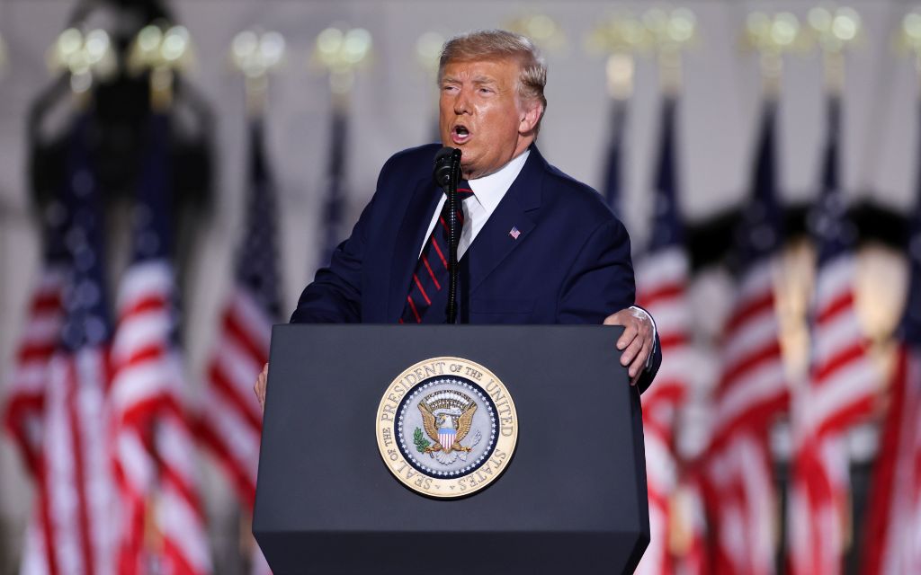 Trump acepta nominación del Partido Republicano en busca de la reelección