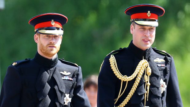 El príncipe Harry y su hermano Guillermo /