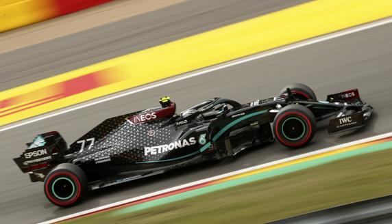 Valtteri Bottas, en el GP de Bélgica de F1 2020