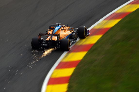 Sainz saldrá sexto este domingo en Spa