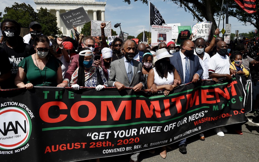 Trump llama “anarquistas y agitadores” a manifestantes en Washington