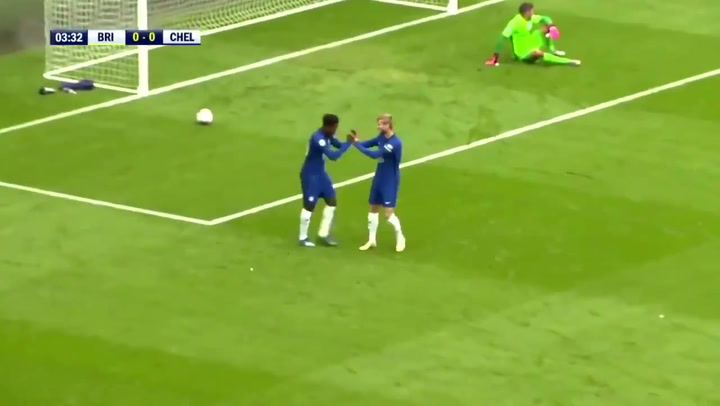 Werner sólo necesitó 4 minutos para marcar su primer gol con el Chelsea Werner sólo necesitó 4 minutos para marcar su primer gol con el Chelsea