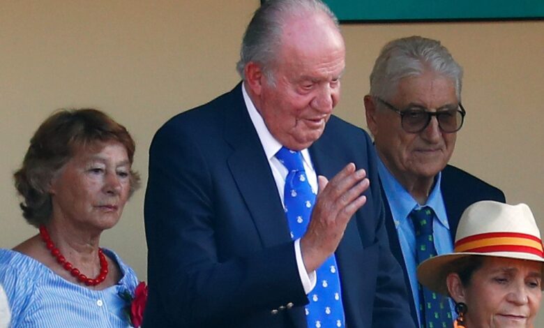 Abandona España el rey emérito Juan Carlos I