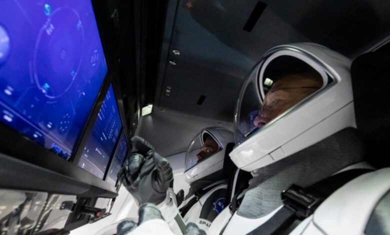 Astronautas de la SpaceX están listos para volver a la Tierra en la Crew Dragon | Videos