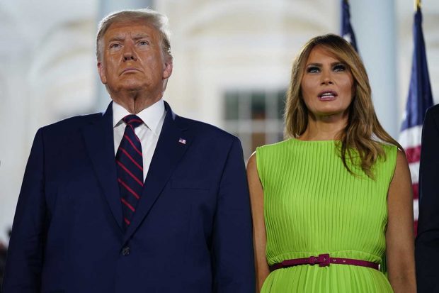 Melania y Donald Trump
