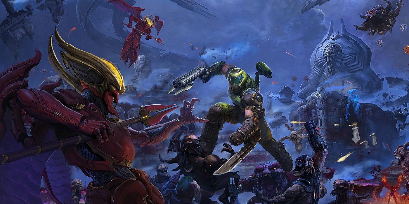 El primer DLC de DOOM Eternal, The Ancient Gods, se revela en el avance de la QuakeCon