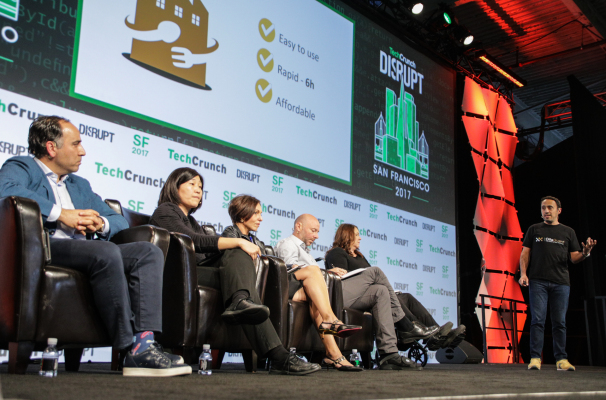 Envíe su plataforma de presentación al desmontaje de la plataforma de presentación de Disrupt 2020