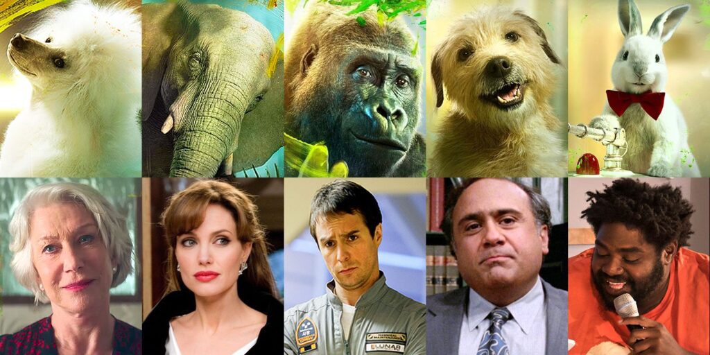 Guía de personajes de One & Only Ivan Live-Action y Voice Cast