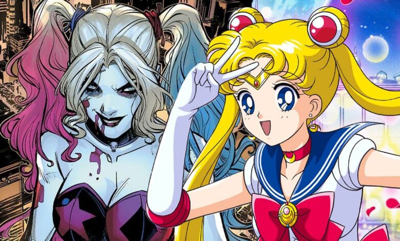Harley Quinn y Sailor Moon se convierten en una en DC Comics | Screen Rant