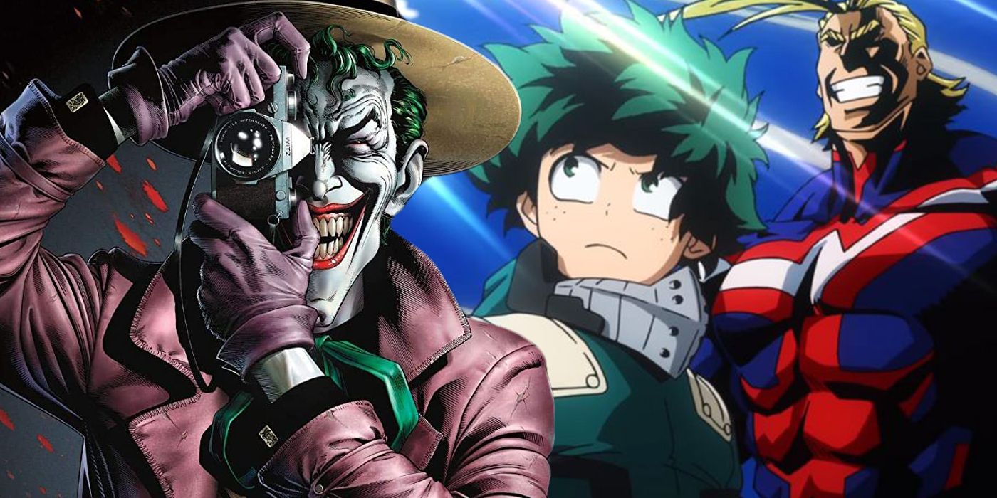 Joker de DC hizo un cameo secreto en My Hero Academia