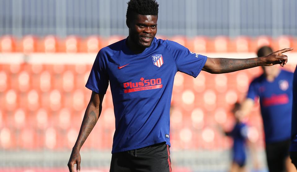 Entrenamiento del Atlético de Madrid. Entrenamiento del Atlético de Madrid.