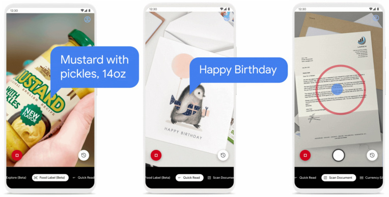 La aplicación Lookout de Google para personas con problemas de visión ahora escanea etiquetas de alimentos y documentos largos
