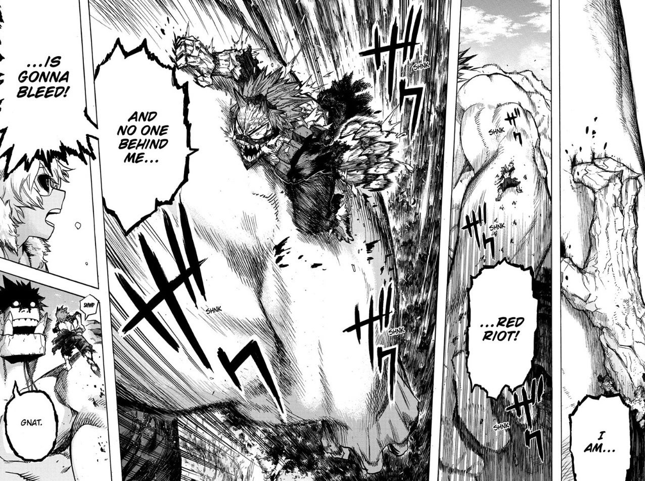 My Hero Academia Kirishima vs Gigantomachia Manga 280