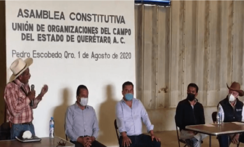 Nace “Unión de Organizaciones del Campo del Estado de Querétaro A.C.”, integradas 45 organizaciones de 11 municipios