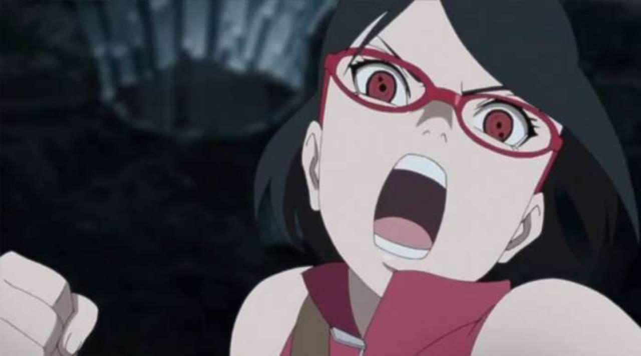 Naruto  Arte imagina Sarada adulta