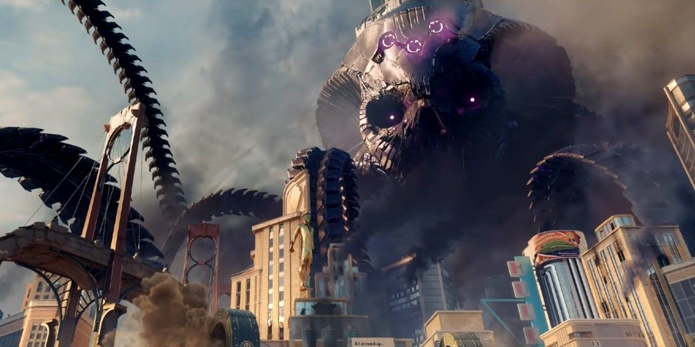 Qué es el cráneo gigante en el tráiler de Suicide Squad | Screen Rant