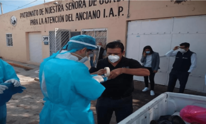 Surge brote de COVID en una Casa Hogar para adultos mayores, hay tres contagiados graves