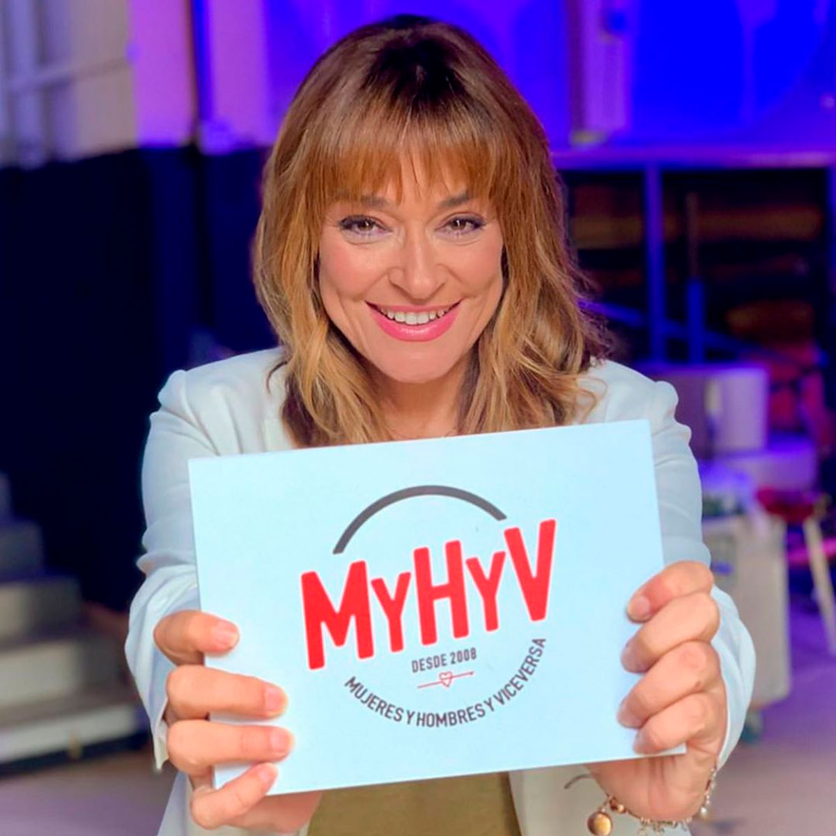 Toñi Moreno dejará de ser presentadora de Mediaset a partir de septiembre, cuando vuelva Emma García y Jesús Vázquez empiece a trabajar en 'Mujeres y hombres y viceversa' / Mediaset