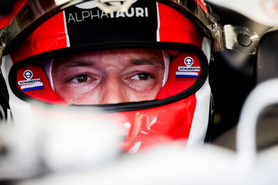 Kvyat, en el GP de Gran Bretaña de F1 2020