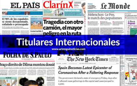 Trump no está ‘por encima de la ley’ | Primeras planas del mundo 10/07/2020