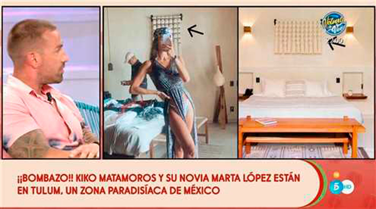 Y el destino paradisíaco de Kiko Matamoros y Marta López es…