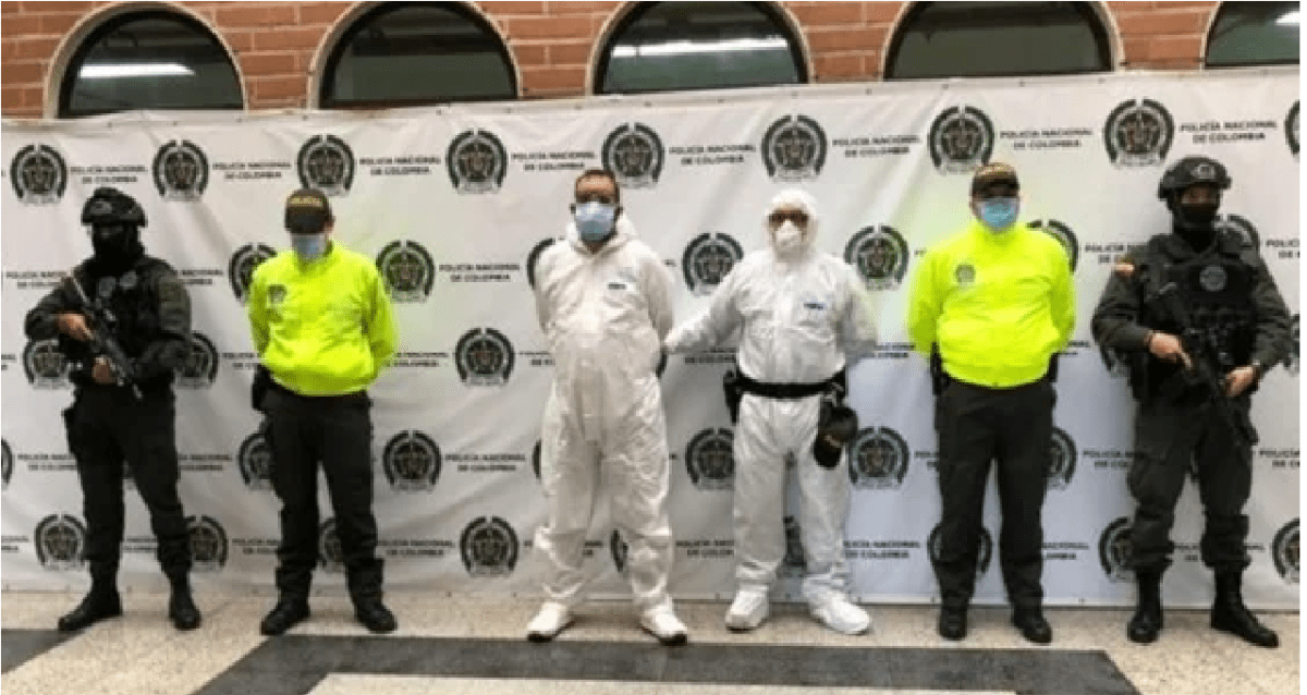 “No me toquen, tengo covid”, dijo para evitar ser detenido el narco Alberto Antonio Henao