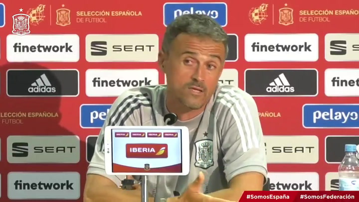 Luis Enrique: “El objetivo es empezar con la intención de ganar todos los puntos”