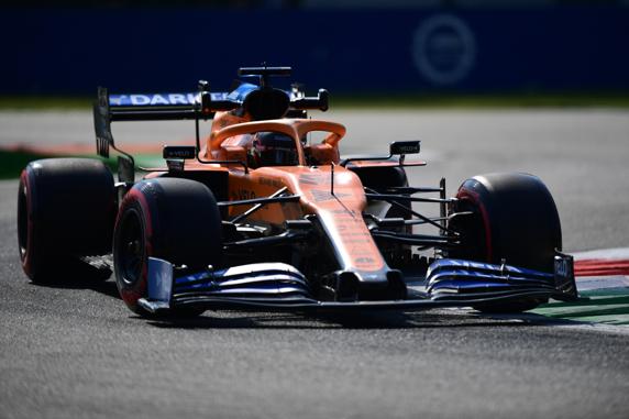 Carlos Sainz, en el GP de Italia de F1 2020