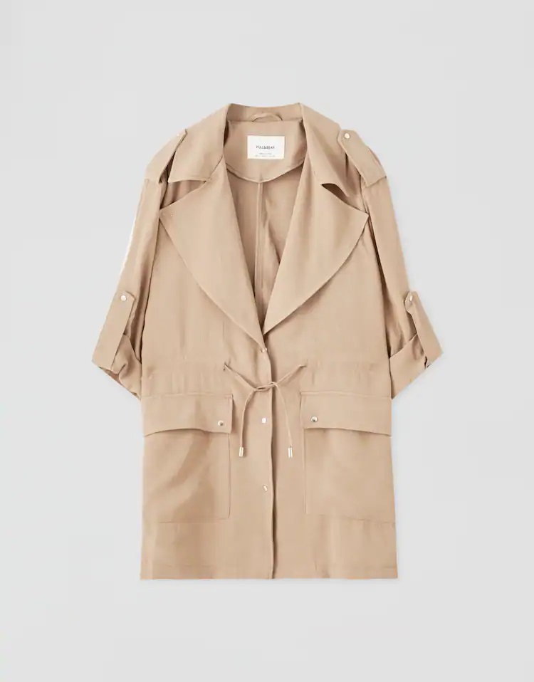 Pull&Bear: Tiene la chaqueta de entretiempo sahariana ideal por menos de 20 euros