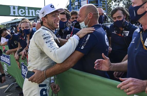 Gasly, ganador del GP de Italia de F1 2020