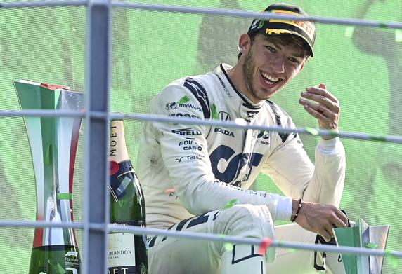 Pierre Gasly no se lo creía