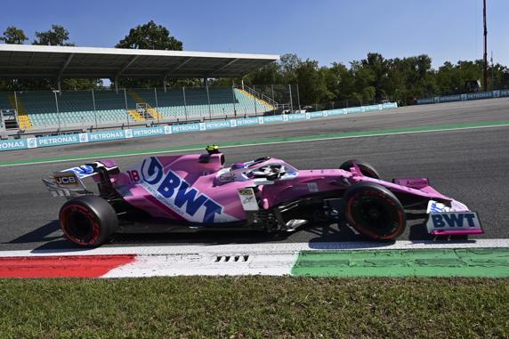 Lance Stroll, con su Racing Point, logró un podio en el GP de Italia de F1 2020