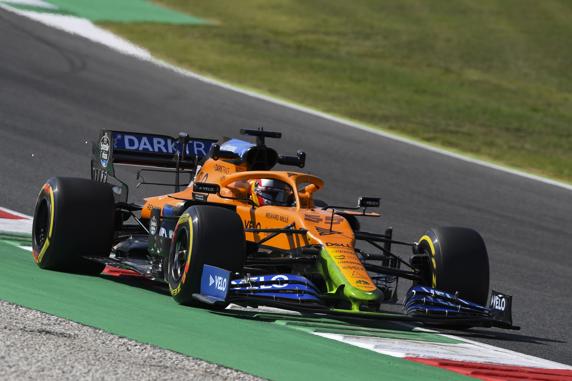 El nuevo morro que probó Sainz en el GP de la Toscana de F1
