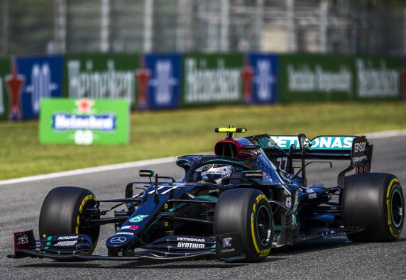 Bottas, en el GP de la Toscana de F1 2020