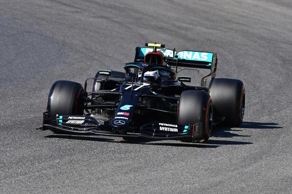 Valtteri Bottas, en el GP de la Toscana de F1 2020