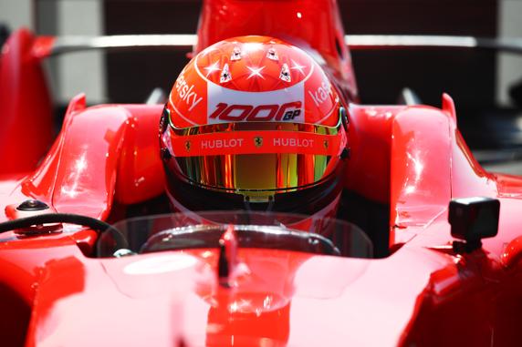 Mick Schumacher, en el F2004 de Michael Schumacher en Mugello