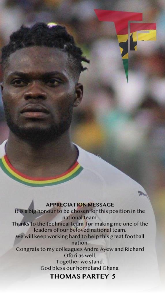 El mensaje de Thomas Partey, como uno de los capitanes del Atlético de Madrid.