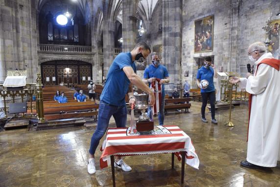 Un momento de la ofrenda
