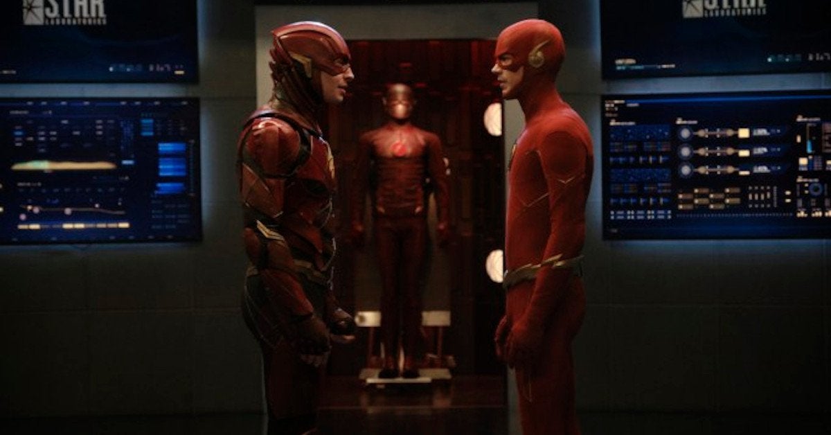 El Flash Ezra Miller Grant Gustin El Flash Ezra Miller Grant Gustin
