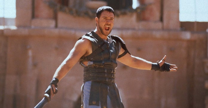 película de gladiador russell crowe maximus 2000
