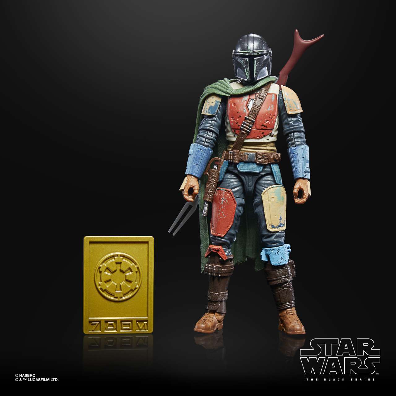 STAR WARS THE BLACK SERIES CREDIT COLLECTION 6 PULGADAS EL MANDALORIANO Figura -oop