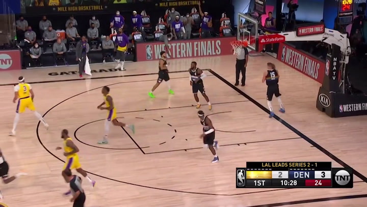 Anthony Davis (Lakers), el más destacado de la jornada de la NBA