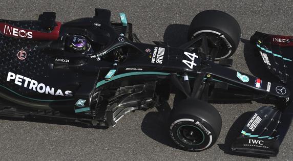 Hamilton se centró en trabajar en tanda larga con el neumático duro