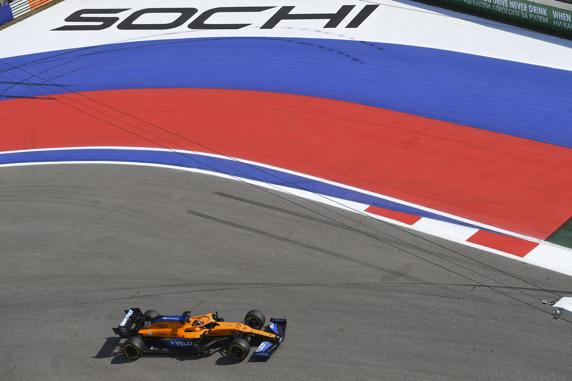 Carlos Sainz, en Sochi