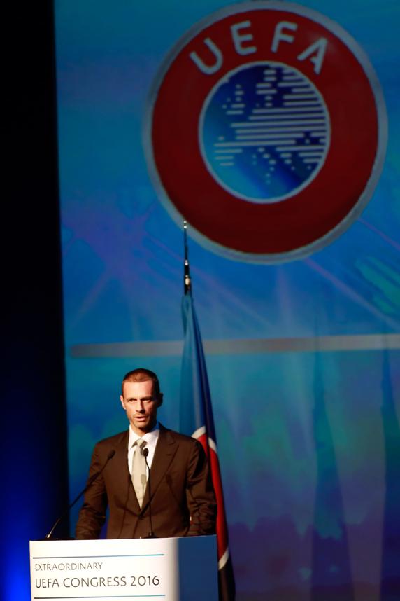 Aleksander Ceferin, presidente de la UEFA