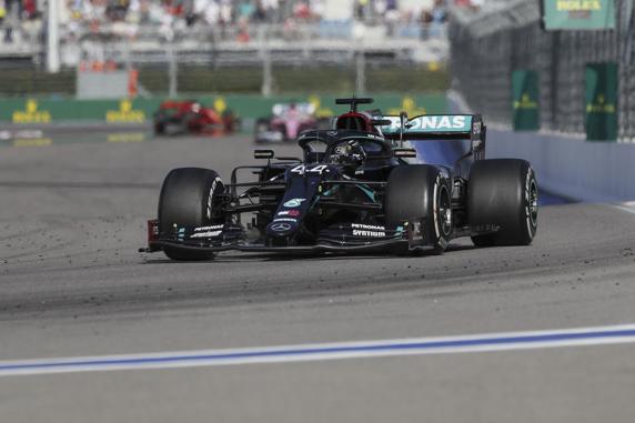 Hamilton, en el GP de Rusia de F1 2020