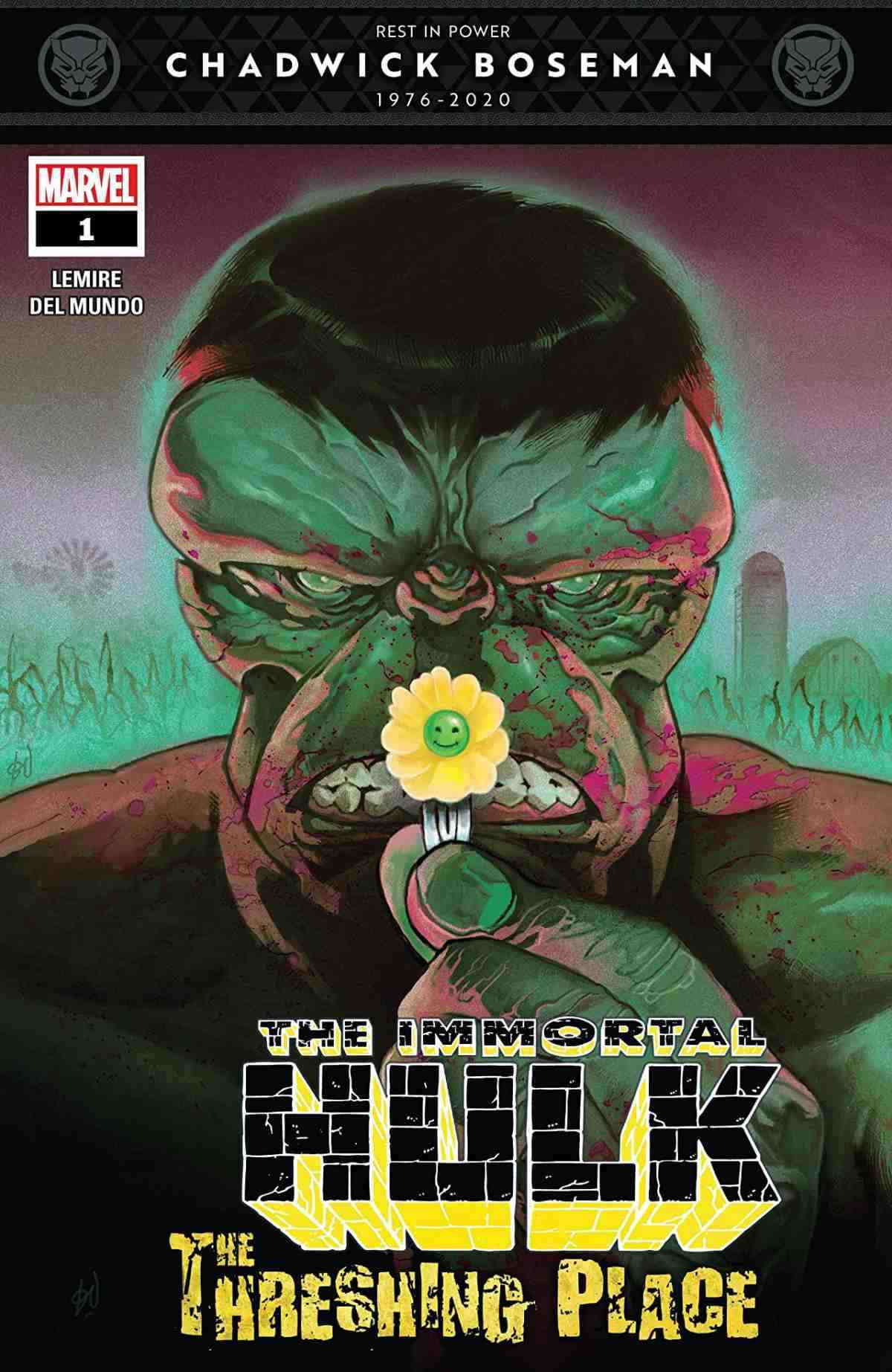 Inmortal Hulk El lugar de trilla # 1 Inmortal Hulk El lugar de trilla # 1