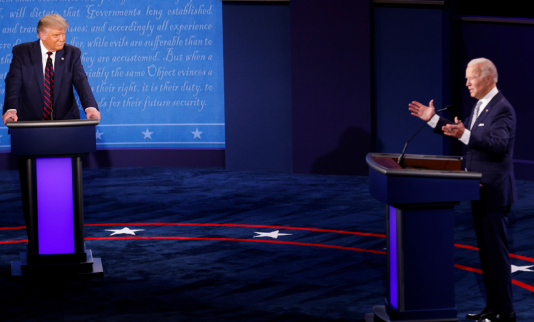 Biden acusa a Trump de fracasar a la hora de condenar el supremacismo blanco en EU
